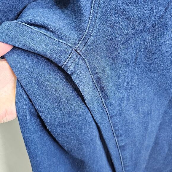 Betabrand Raw Hem Straight Leg Jean Size 2XL - Picture 7 of 9